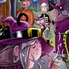 05 = Samhain Sweets - Illustration zu Halloween 05.Halloween